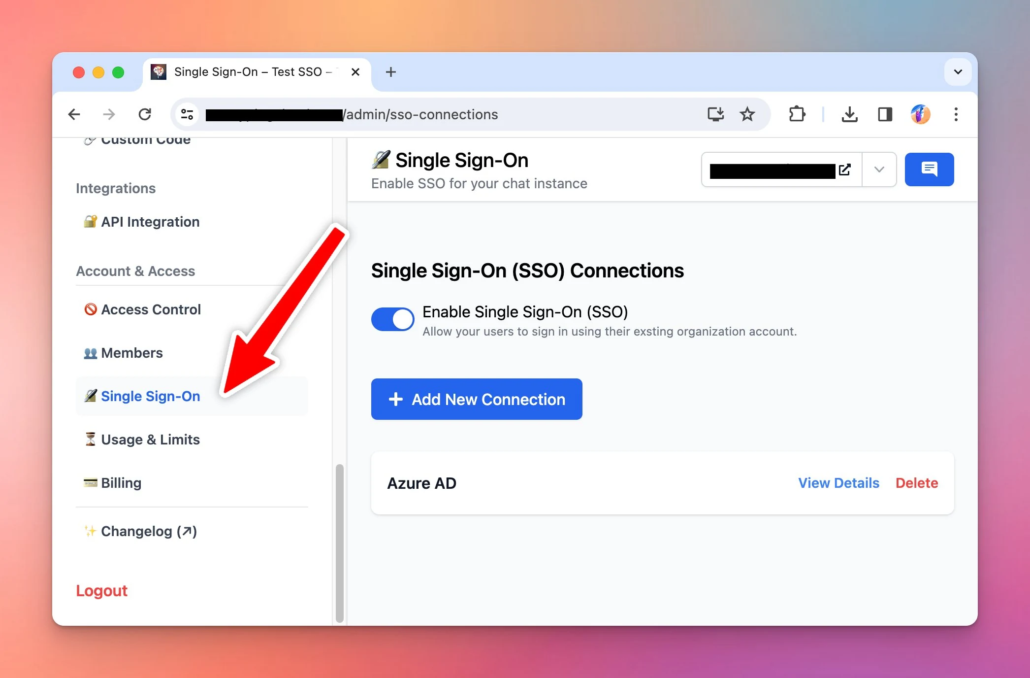Single Sign-On is now available!