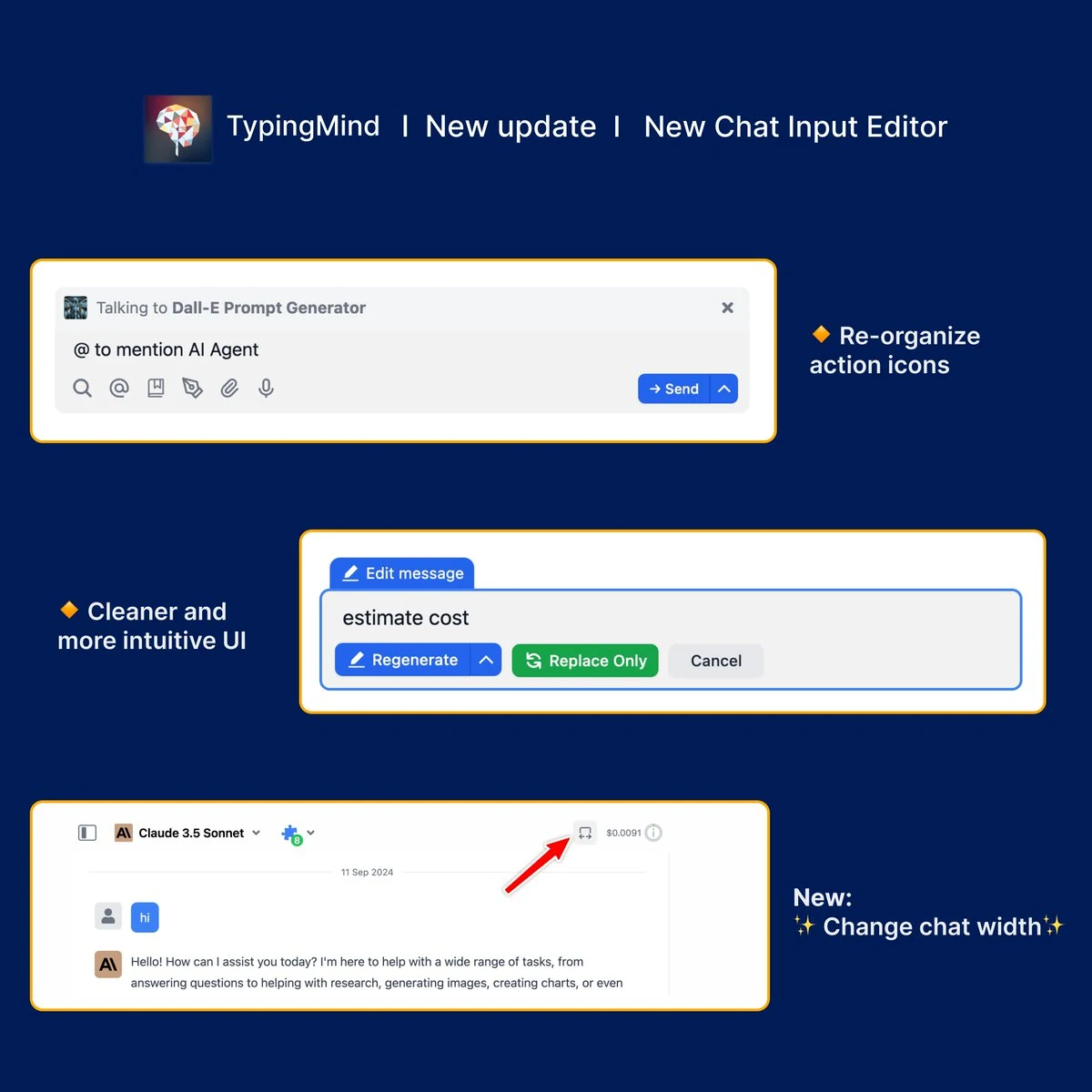 Chat Input Editor Improvement