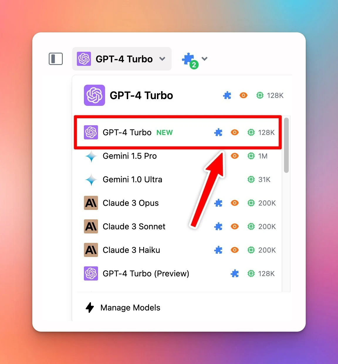 GPT-4 Turbo (major improved) is available (Plugins + Vision supported)