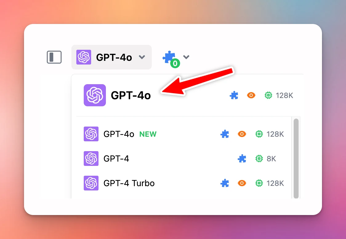 GPT-4o is now available!