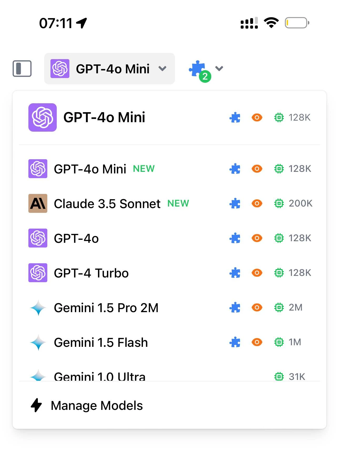 GPT-4o mini is now available