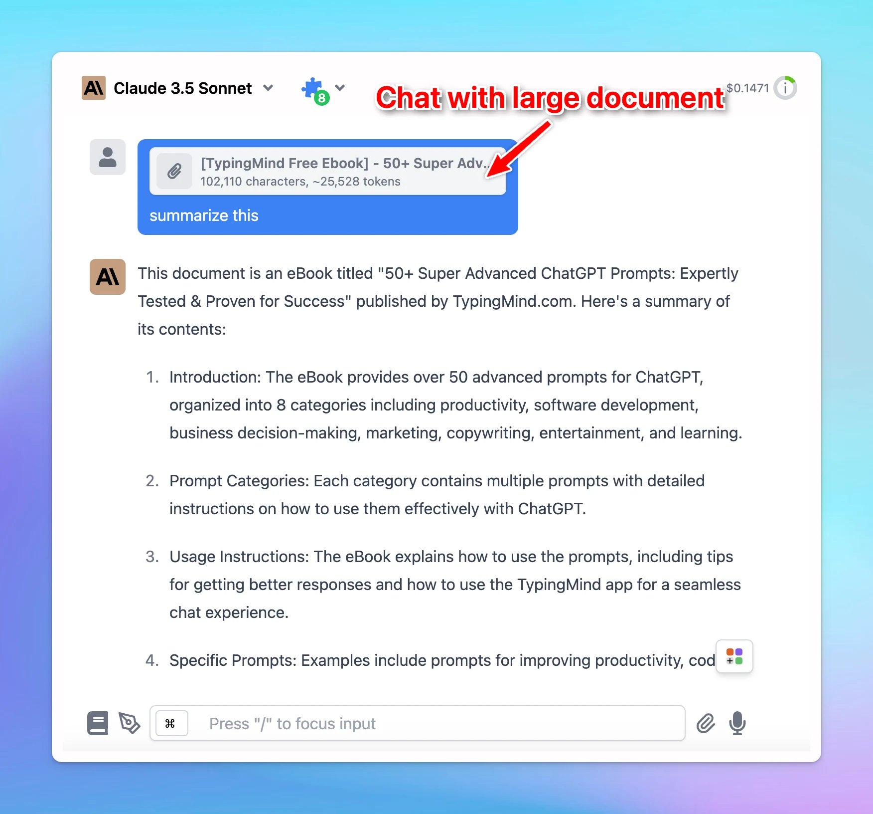 Prompt Caching for Claude (screenshot 2 of 3)