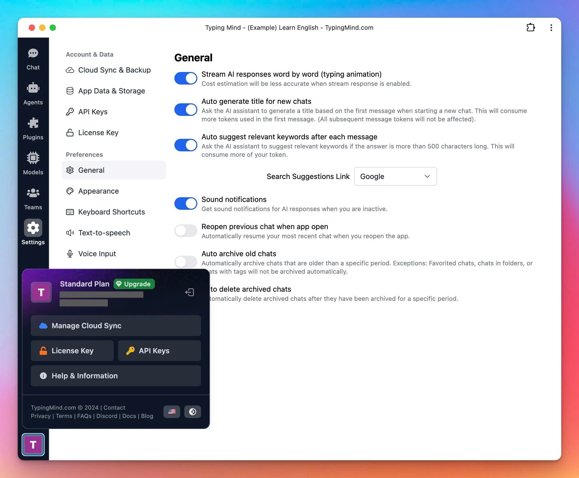 Sidebar Improvement (screenshot 1 of 2)