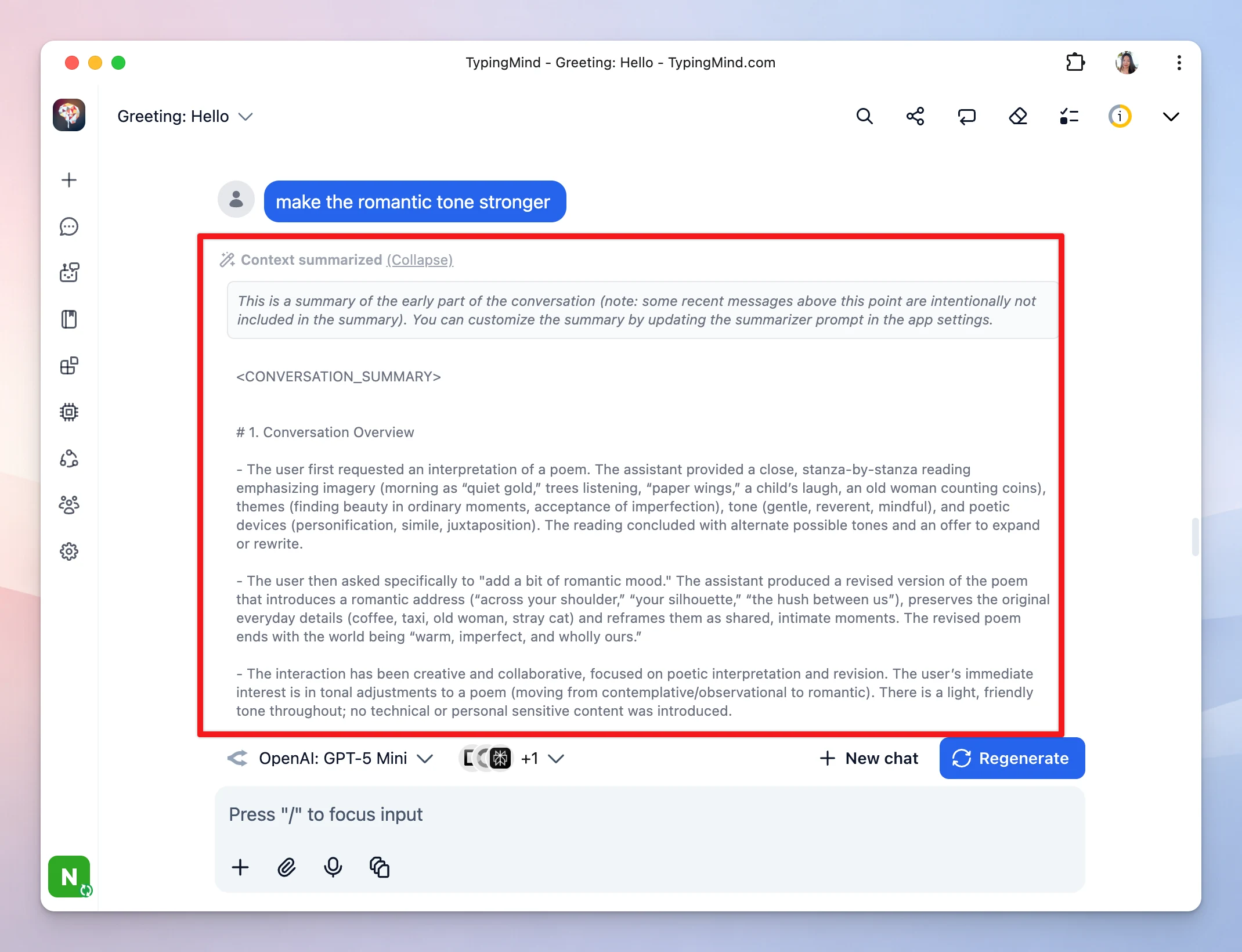 Improved window rolling context + Context Summaries (image 3)