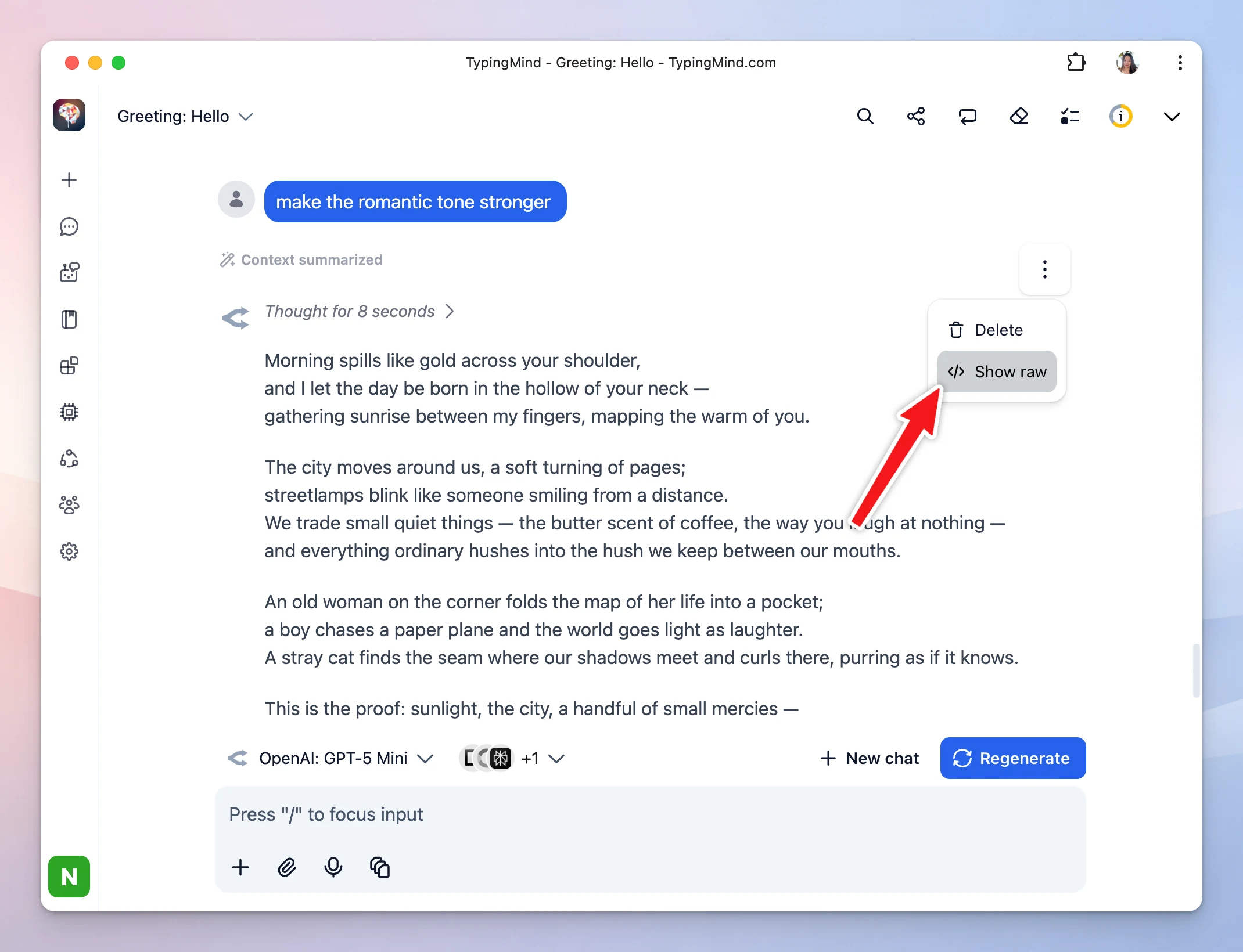 Improved window rolling context + Context Summaries (image 2)