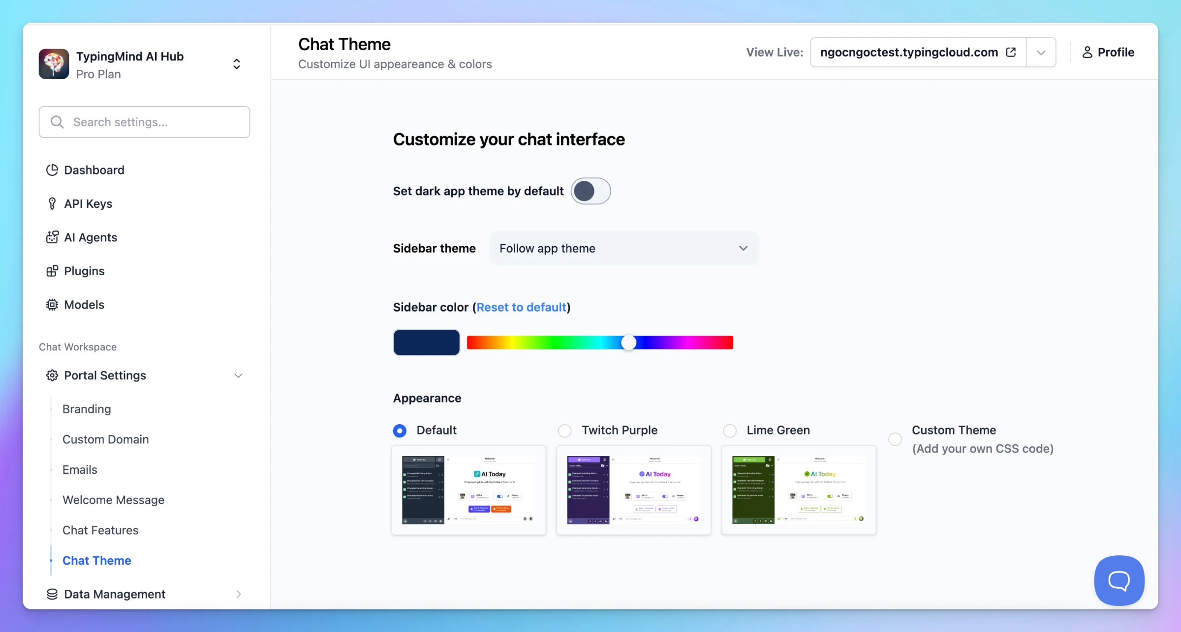 Light Mode for Sidebar (image 3)