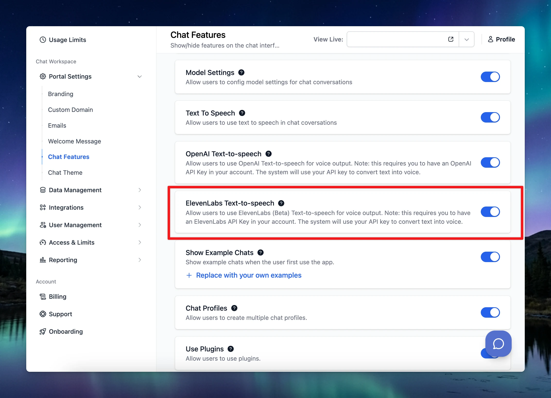 Added Token Limit in Admin Panel, UXUI Fixes and Improvements (image 4)