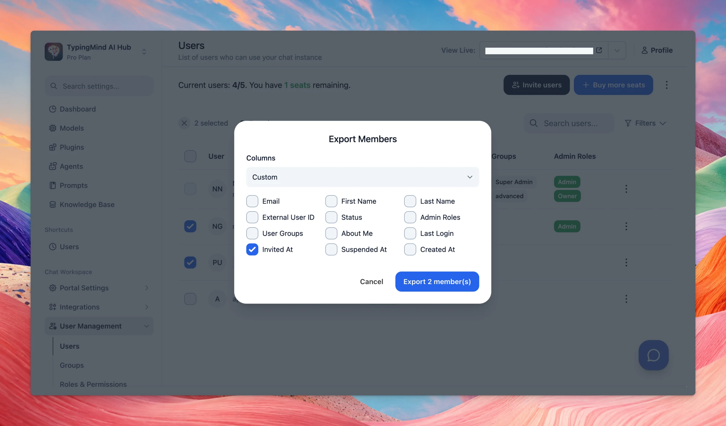 Teams: Users & Groups pages QoL improvements (image 3)